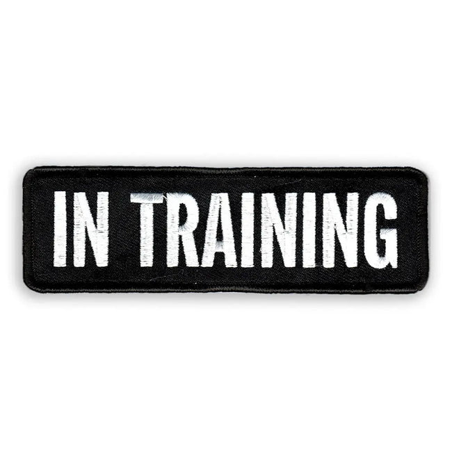 In Training Velcro Patches - Hook and Look Patch - Service Dog Patch -  Service Dog Vest - Velcro Patch– Goat Trail Tactical